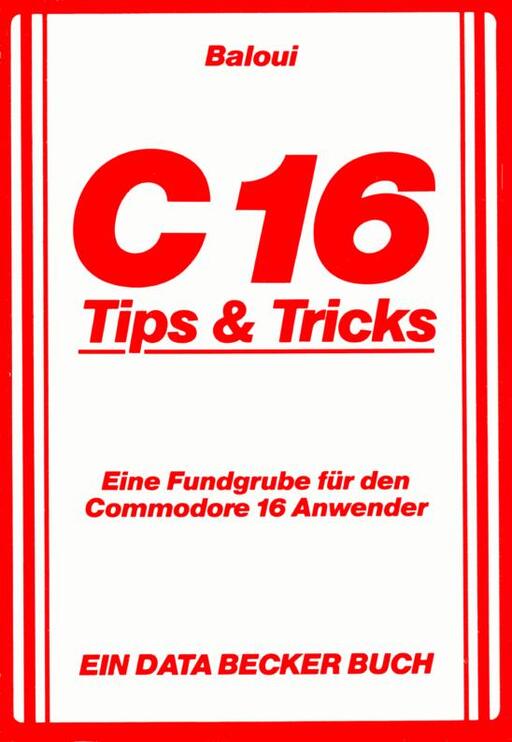 Commodore 16 Tips&Tricks