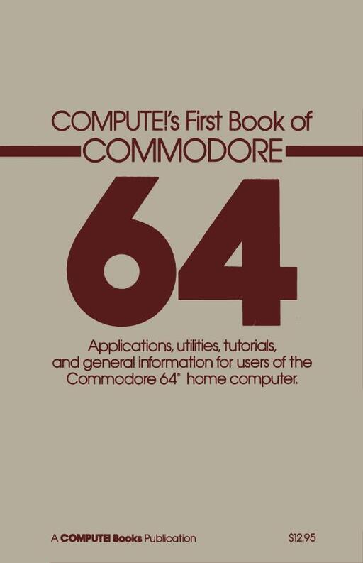 Compute!s First Book of Commodore 64