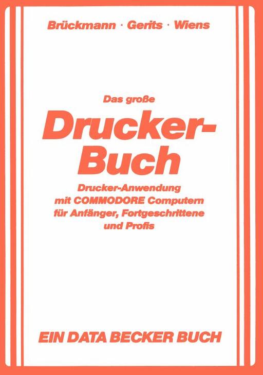 Das grosse Drucker Buch