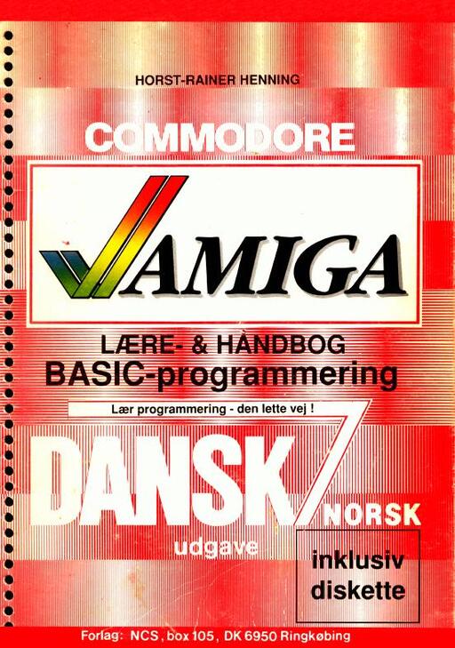 Amiga Lære og Håndbog BASIC-programmering