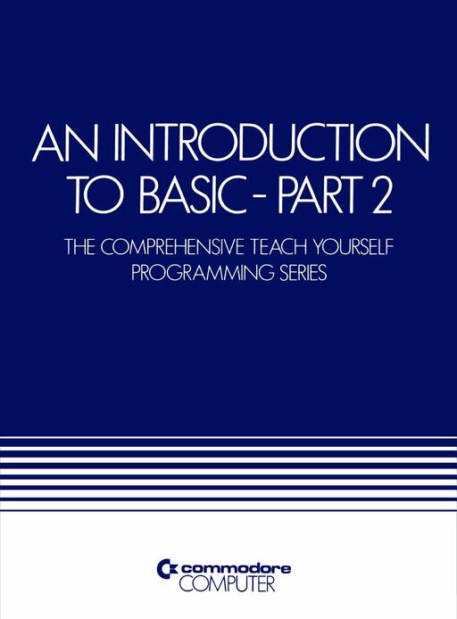 Introduction to BASIC Part 2