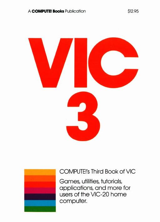 Compute!'s Third Book of VIC