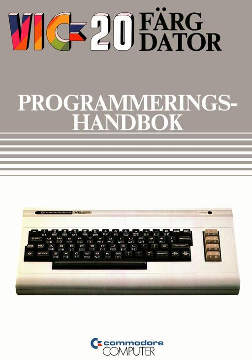 VIC20 Färgdator Programmerings Handbok
