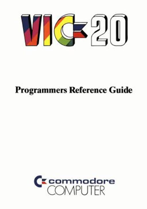VIC20 Programmers Reference Guide Preliminary Draft