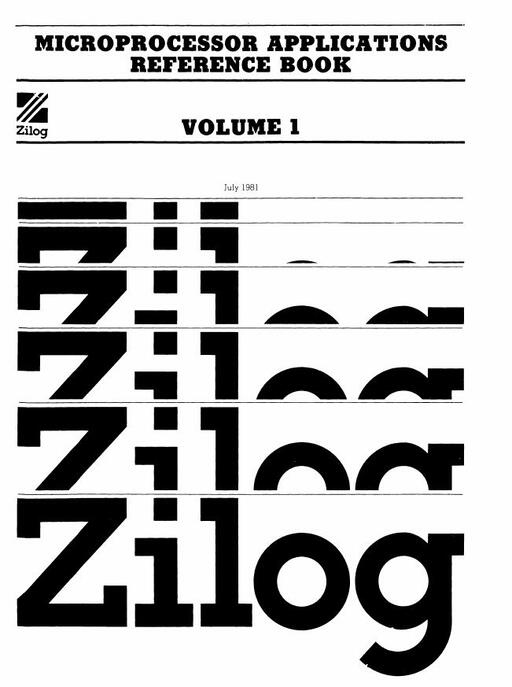 Microprocessor Applications Reference Book Vol 1