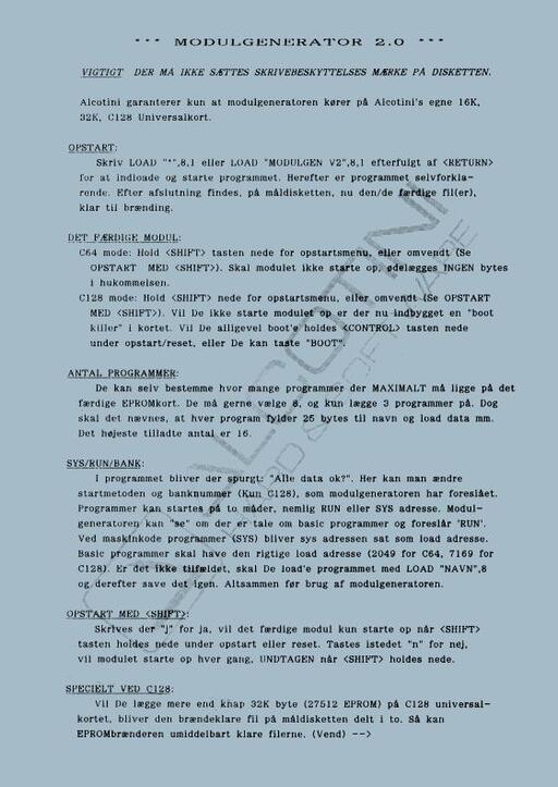 Modulgenerator 2.0