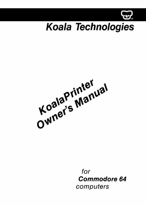 KoalaPrinter Owner's Manual