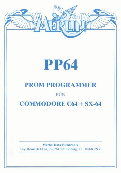 PP64 Prom Programmer für die C64 & SX64