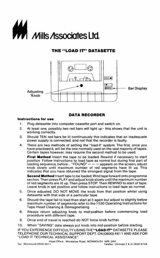 Load-IT Instructions