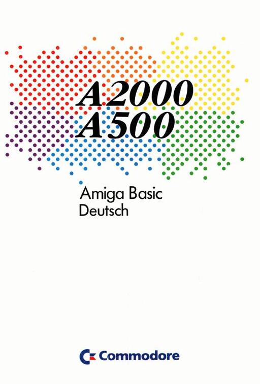 A2000/A500 Amiga Basic German