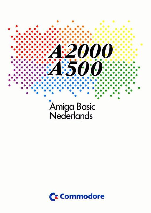 A2000/A500 Amiga Basic Nederlands
