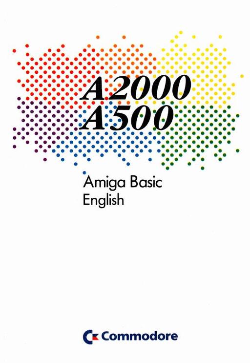 A2000/A500 Amiga Basic English