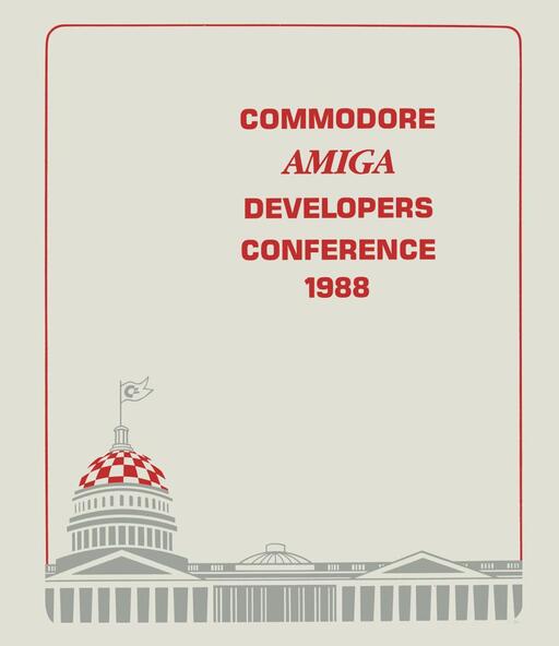 Commodore Amiga Developers Conference Washington 1988