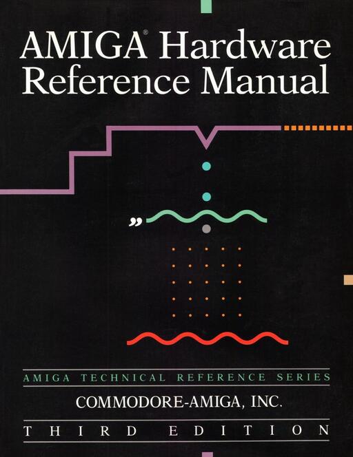 Amiga Hardware Reference Manual 3rd edition